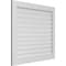 Ekena Millwork Vertical Surface Mount PVC Gable Vent: Functional, w/ 3-1/2"W x 1"P Standard Frame, 42"W x 38"H GVPVE42X3801SF - alternate 5